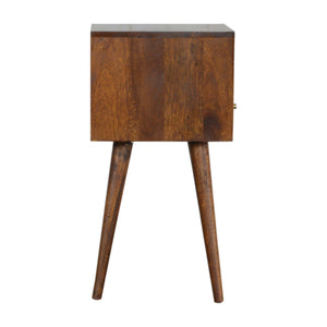 Classic Mini Chestnut Bedside Table
