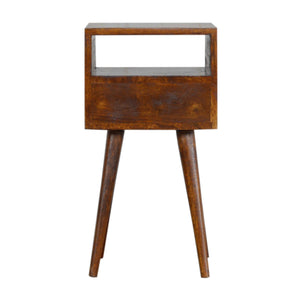 Classic Mini Chestnut Bedside Table