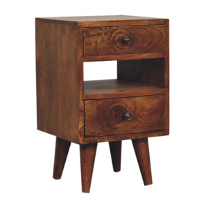 Classic Chestnut Bedside Table