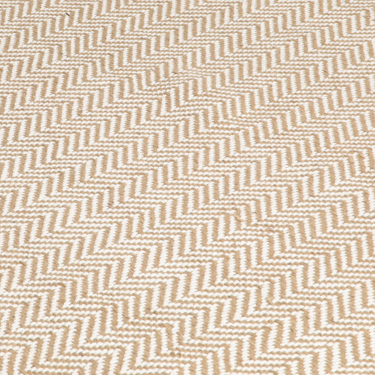 Zig Zag Jute & Cotton Rug