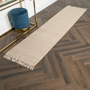 Zig Zag Jute Runner Rug