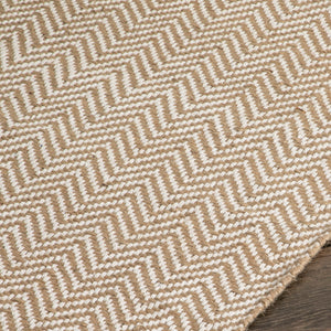 Zig Zag Jute Runner Rug