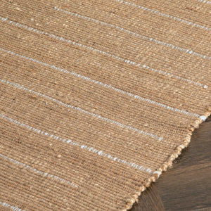 Woven Stripe Jute Runner Rug