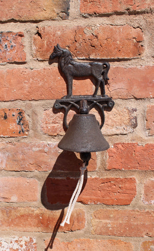 Cast Iron Horse Bell