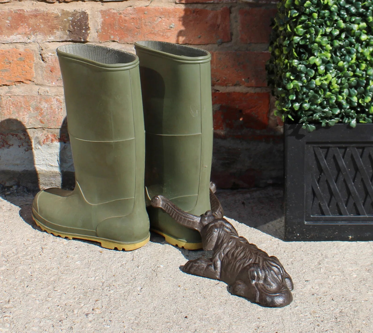 Cast Iron Dog Boot Jack