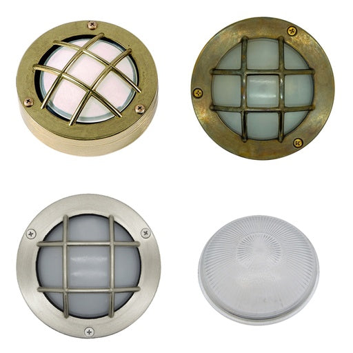 Marina Guard Circular Bulkhead Outdoor Wall Light