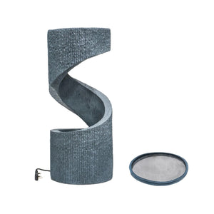 Outdoor Spiral Water Feature