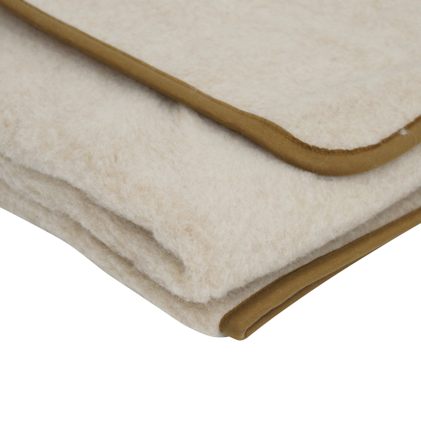 Cappuccino Merino Wool Blanket