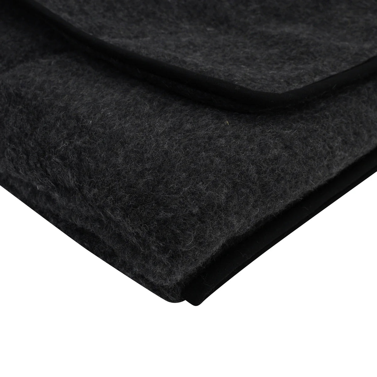 Black Merino Wool Blanket