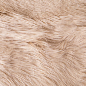 6 Pelt Beige Sheepskin Rug