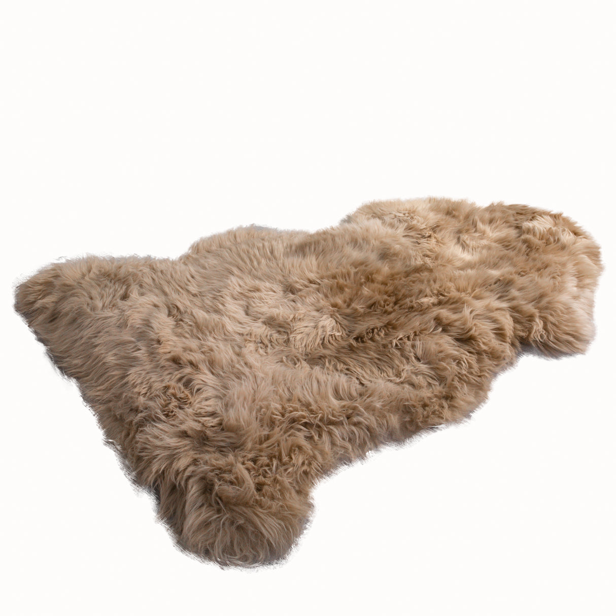 Light Brown Sheepskin Rug XXL