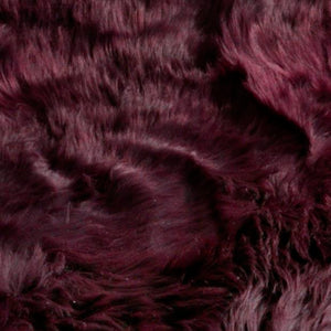 Purple Sheepskin Rug XXL