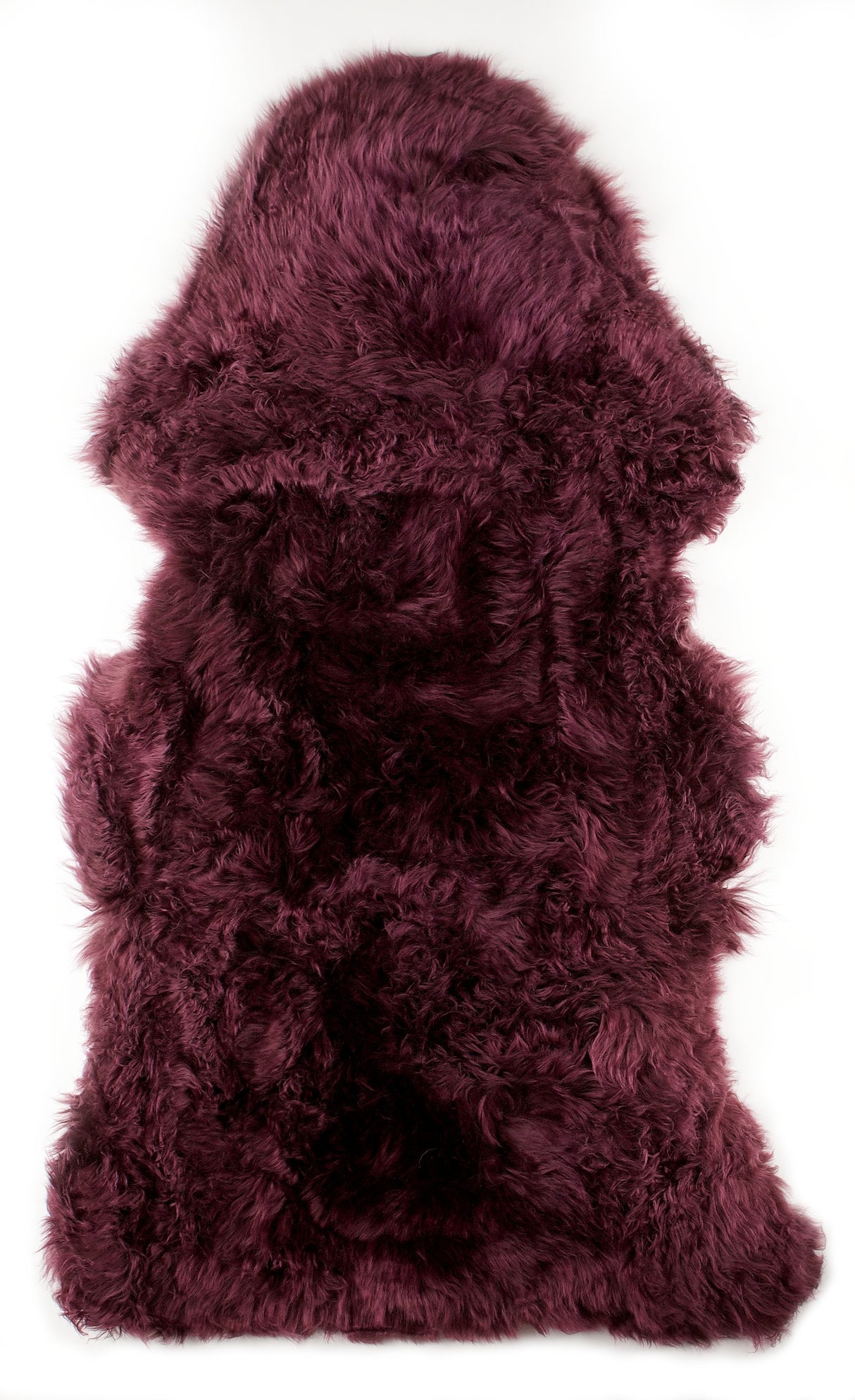 Purple Sheepskin Rug XXL