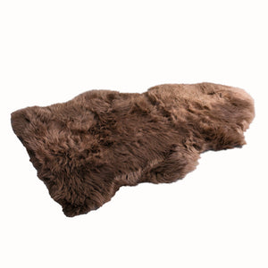 Taupe Sheepskin Rug XXL