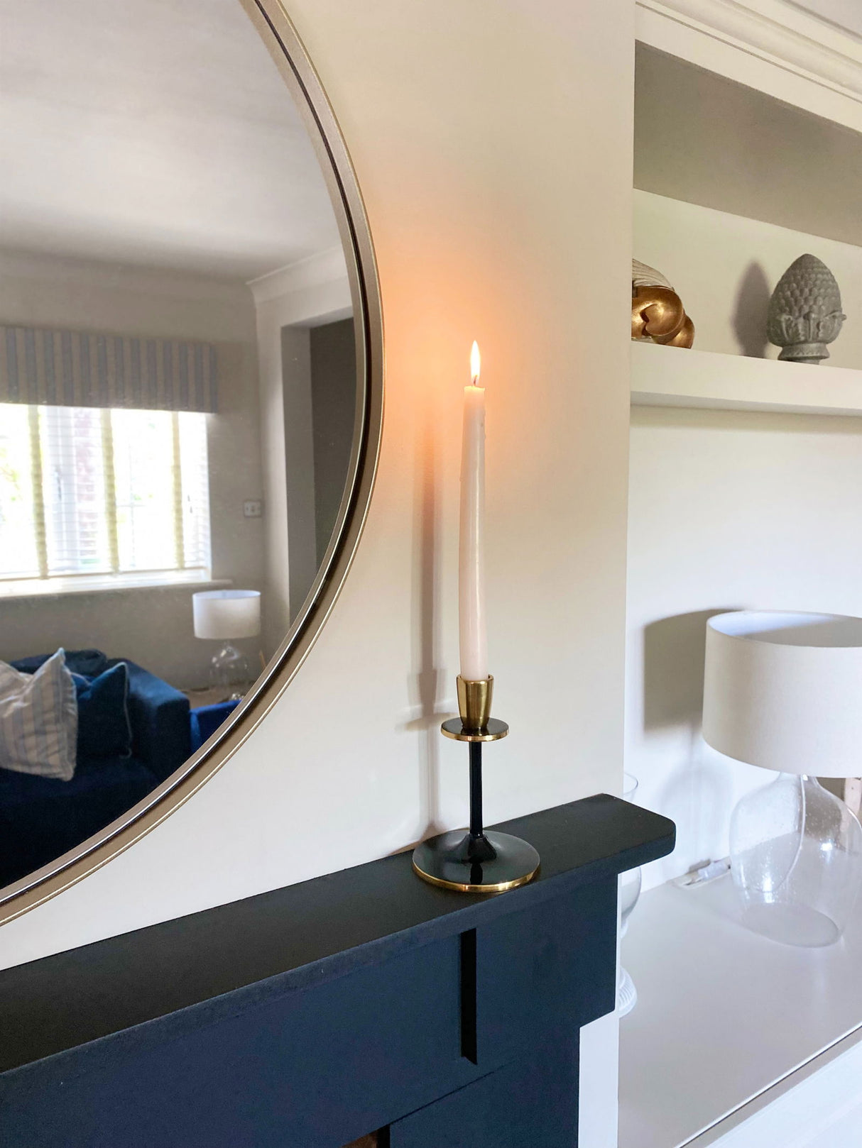 Black And Gold Candlestick