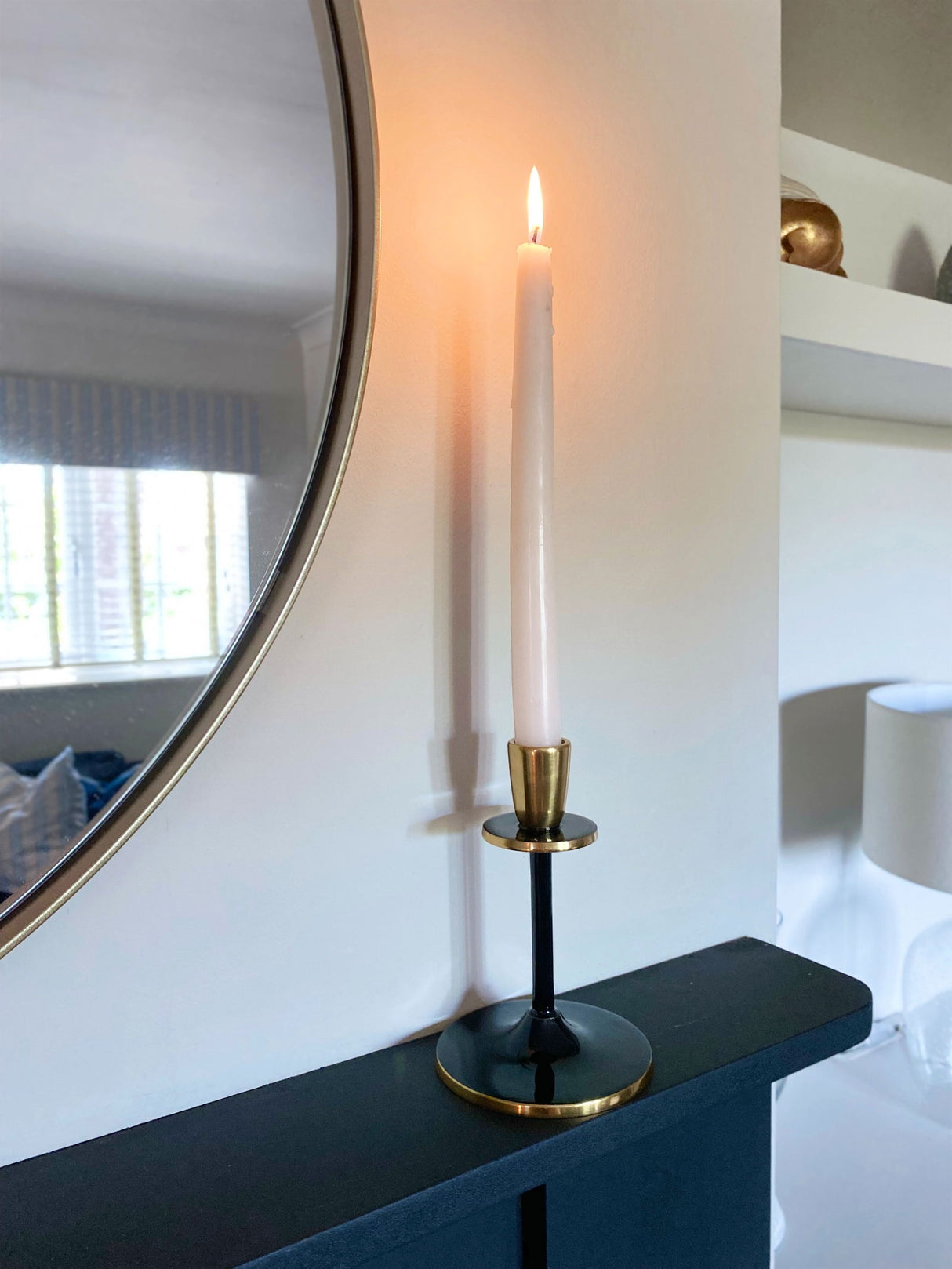 Black And Gold Candlestick