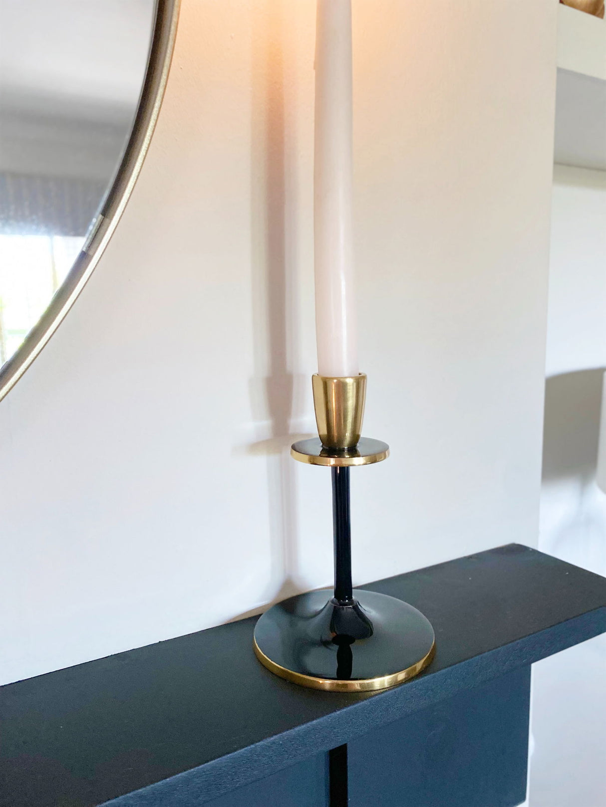 Black And Gold Candlestick