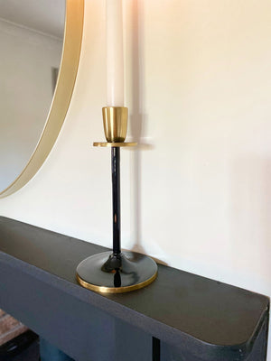 Black and Gold Candlestick