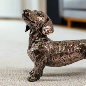 Bronze Effect Dachshund Ornament