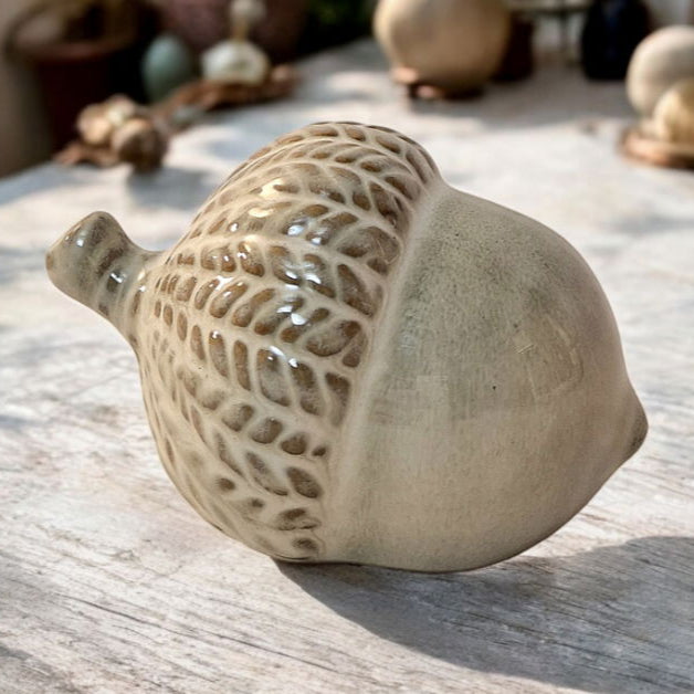 Ceramic Acorn Ornament