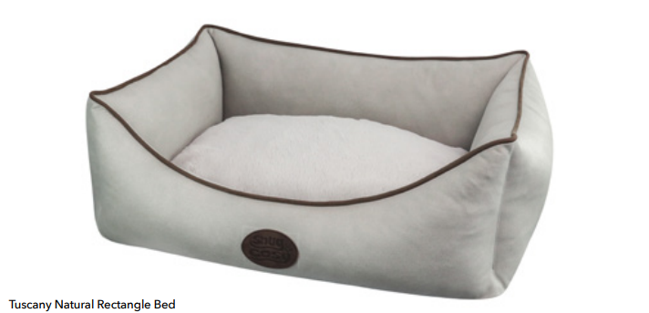 Tuscany Dog Bed Natural