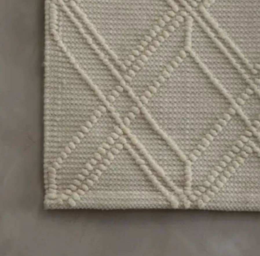 Vale Jango Geometric Ivory Rug