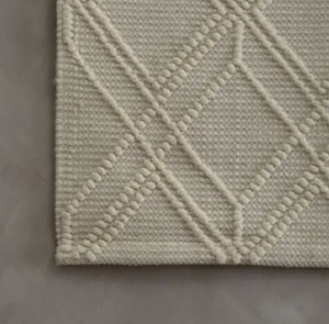 Vale Jango Geometric Ivory Rug