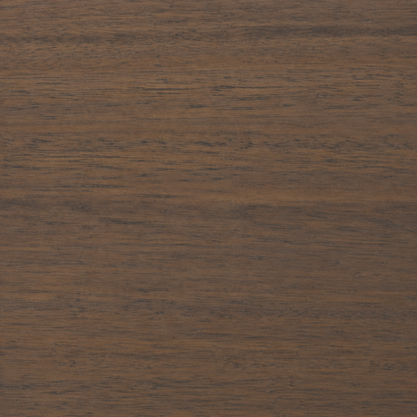 A close-up of a dark brown wood grain texture filling the frame.