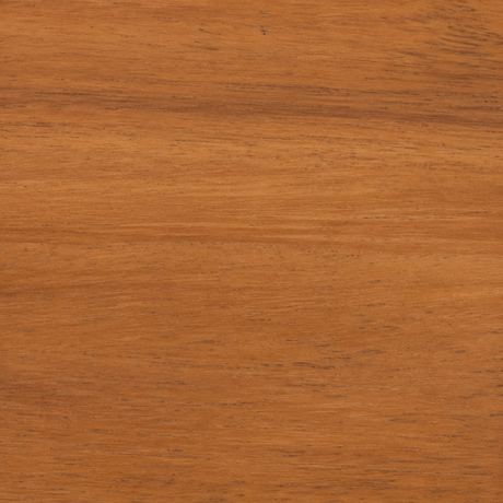 A close-up of a warm medium-brown wood grain texture filling the frame.