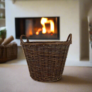 Willow Round Basket