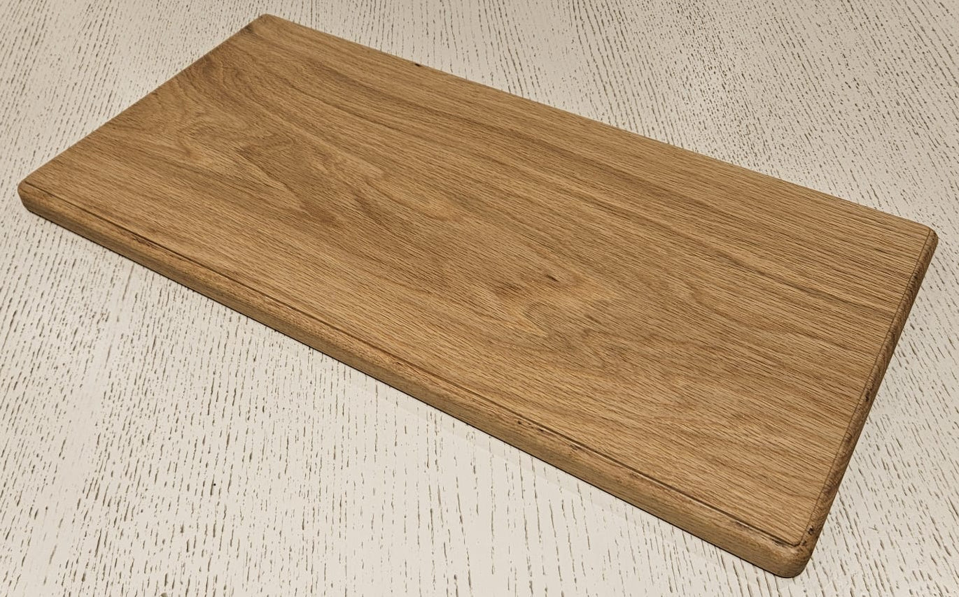 Handcrafted English Oak Wooden Kitchen Chopping Board