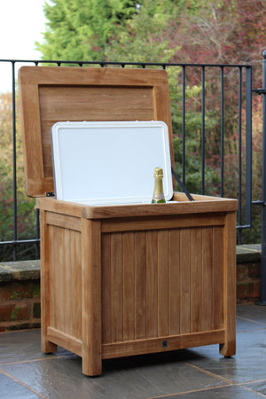 Carmel Wooden Ice Chest Table
