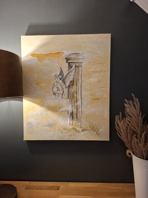 Ascend II – Original Hand Painted Classical Figure Canvas Art