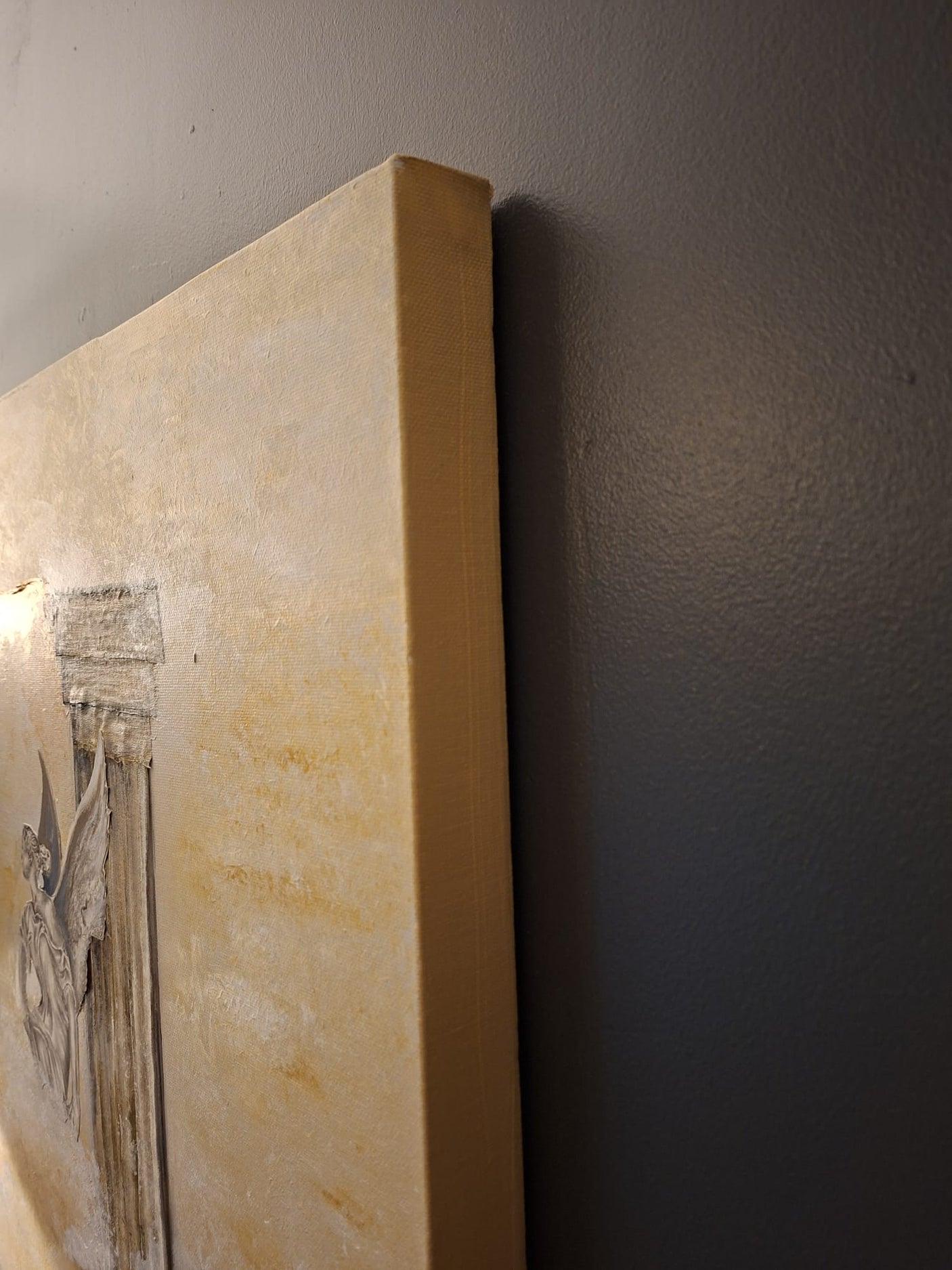 Ascend II – Original Hand Painted Classical Figure Canvas Art