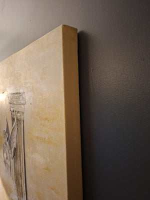 Ascend II – Original Hand Painted Classical Figure Canvas Art