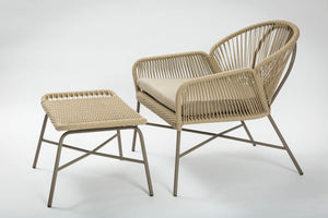 Miyako Kubu Easy Chair & Footstool