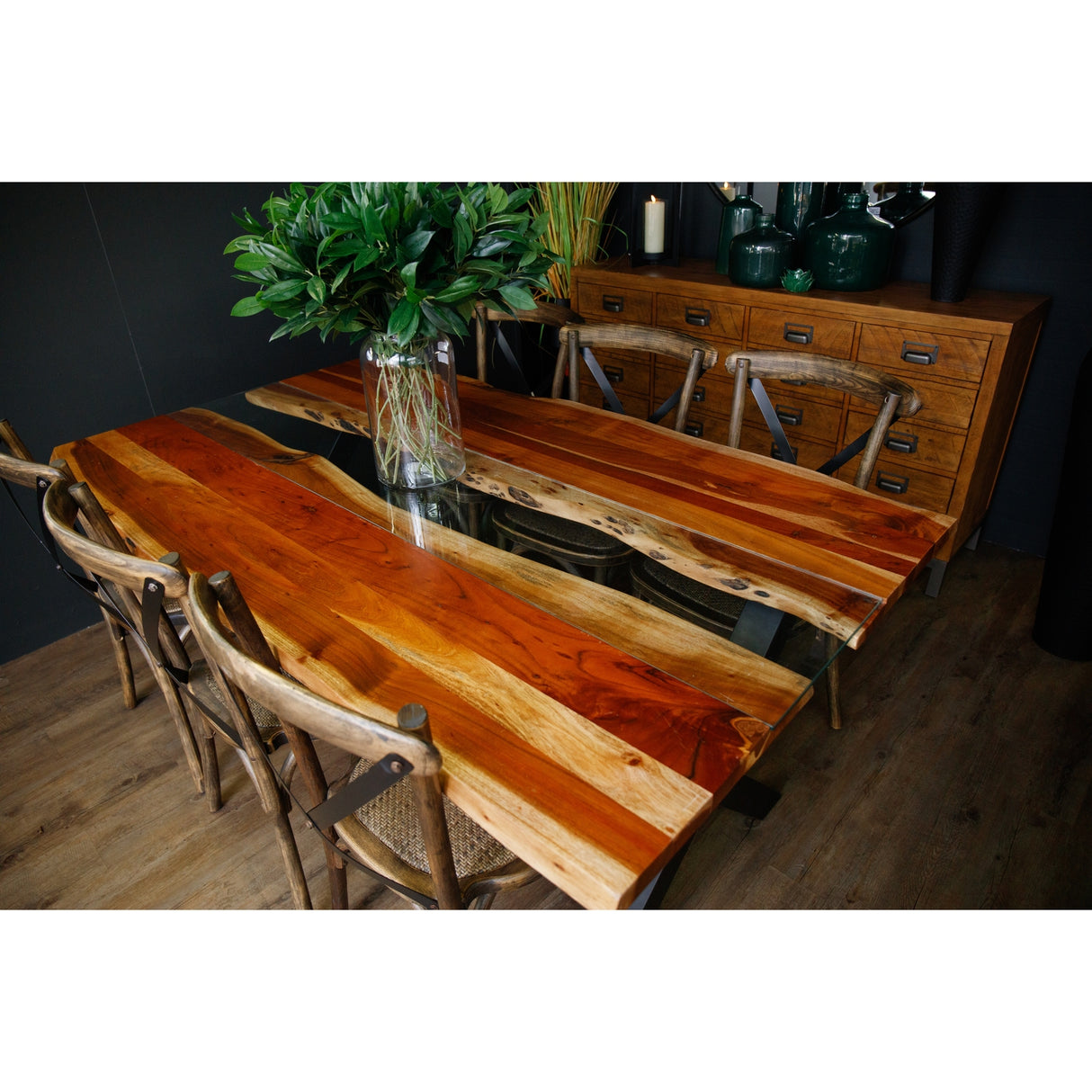 Live Edge Collection River Dining Table - Large